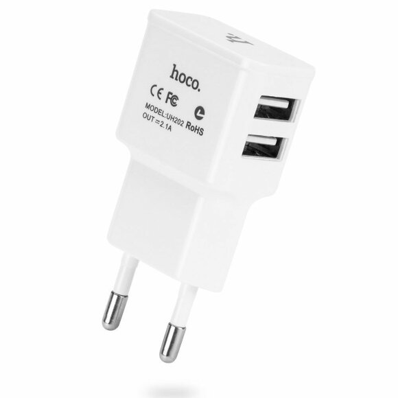 Зарядное устройство HOCO Dual USB 2A (1А+1А) Зарядное устройство HOCO Dual USB 2A (1А+1А)