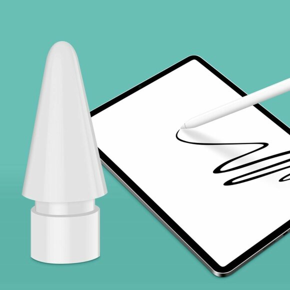 Набор наконечников для Стилуса Apple Pencil 1 и 2 поколения - 8шт. Набор наконечников для Стилуса Apple Pencil 1 и 2 поколения - 8шт.