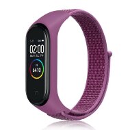 Нейлоновый ремешок для Xiaomi Mi Band 6 / Mi Band 5 / Mi Band 4 / Mi Band 3 (фиолетовый) Нейлоновый ремешок для Xiaomi Mi Band 6 / Mi Band 5 / Mi Band 4 / Mi Band 3 (фиолетовый)