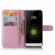 Чехол с визитницей для LG G6 (розовый)