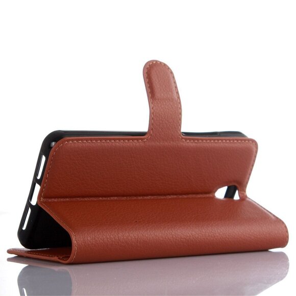 Чехол с визитницей для Lenovo Vibe S1 (коричневый) Чехол с визитницей для Lenovo Vibe S1 (коричневый)