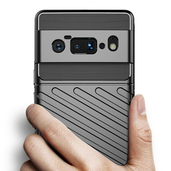 Чехол-накладка Thunder Series для Google Pixel 6 Pro (темно-синий) Чехол-накладка Thunder Series для Google Pixel 6 Pro (темно-синий)