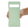 Силиконовый чехол Mobile Shell для Google Pixel 7 Pro (зеленый)