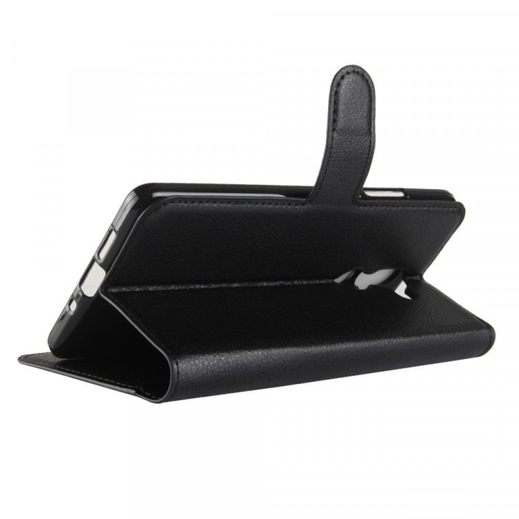 Чехол с визитницей для Nokia 7 Plus (черный)