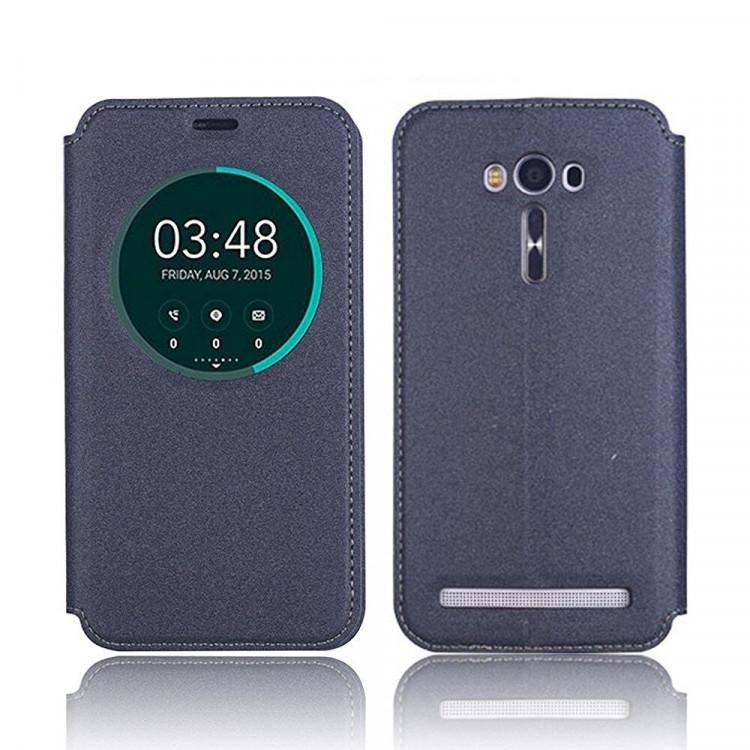 Чехол с окном для ASUS Zenfone 3 Deluxe ZS570KL (черный)