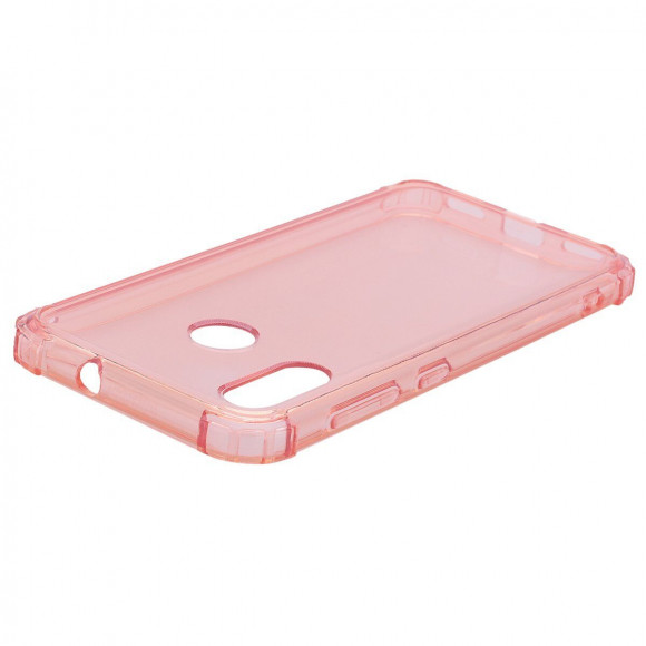 Силиконовый чехол с усиленными бортиками для Asus Zenfone Max (M1) ZB555KL (розовый) Силиконовый чехол с усиленными бортиками для Asus Zenfone Max (M1) ZB555KL (розовый)