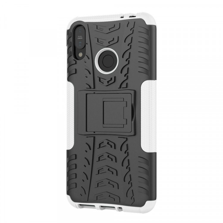 Чехол Hybrid Armor для ASUS Zenfone Max (M2) ZB633KL (черный + белый)