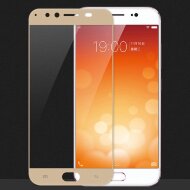 Защитное стекло 3D для Vivo X9 Plus (золотой)