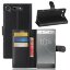 Чехол с визитницей для Sony Xperia XZ1 (черный)