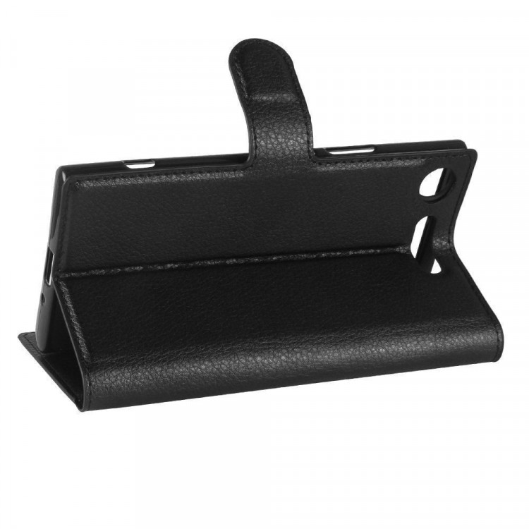 Чехол с визитницей для Sony Xperia XZ1 (черный)