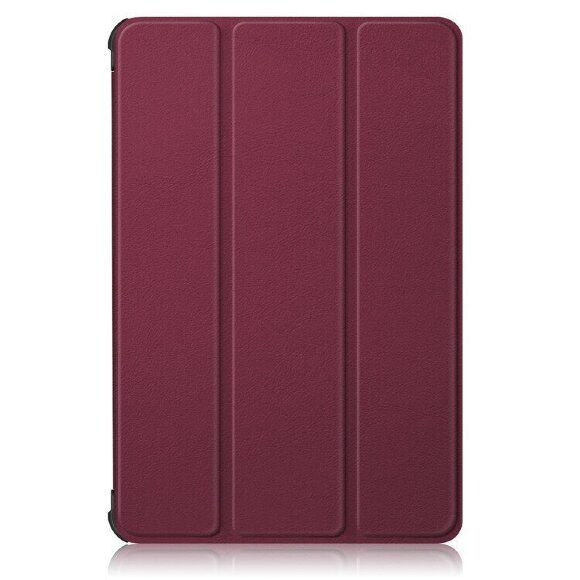 Планшетный чехол для Huawei MatePad T10 / T10s / C5e / C3 / Honor Pad X8 / X8 Lite / X6 (темно-красный)