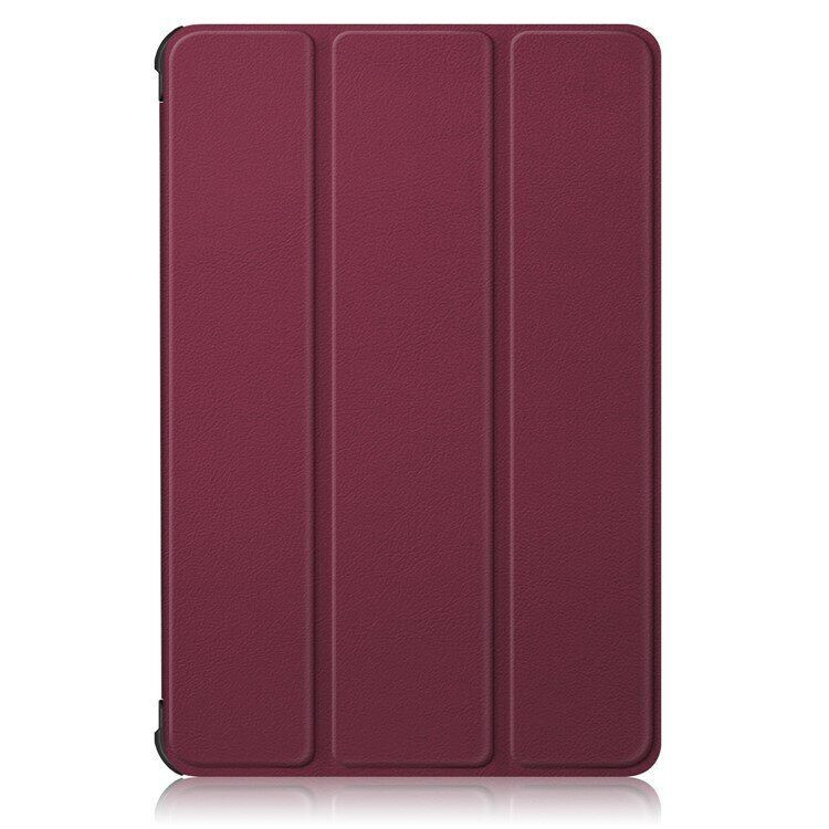 Планшетный чехол для Huawei MatePad T10 / T10s / C5e / C3 / Honor Pad X8 / X8 Lite / X6 (темно-красный)