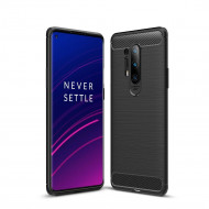 Чехол-накладка Carbon Fibre для OnePlus 8 Pro (черный) Чехол-накладка Carbon Fibre для OnePlus 8 Pro (черный)
