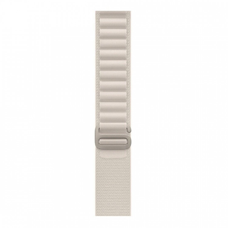 Ремешок Альпийская петля для Samsung Galaxy Watch 4 / Watch 5 / Watch 5 Pro (белый)