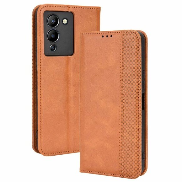 Чехол для Infinix NOTE 12 G96 (коричневый) Чехол для Infinix NOTE 12 G96 (коричневый)