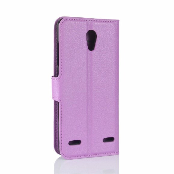 Чехол с визитницей для ZTE Blade A521 (фиолетовый)