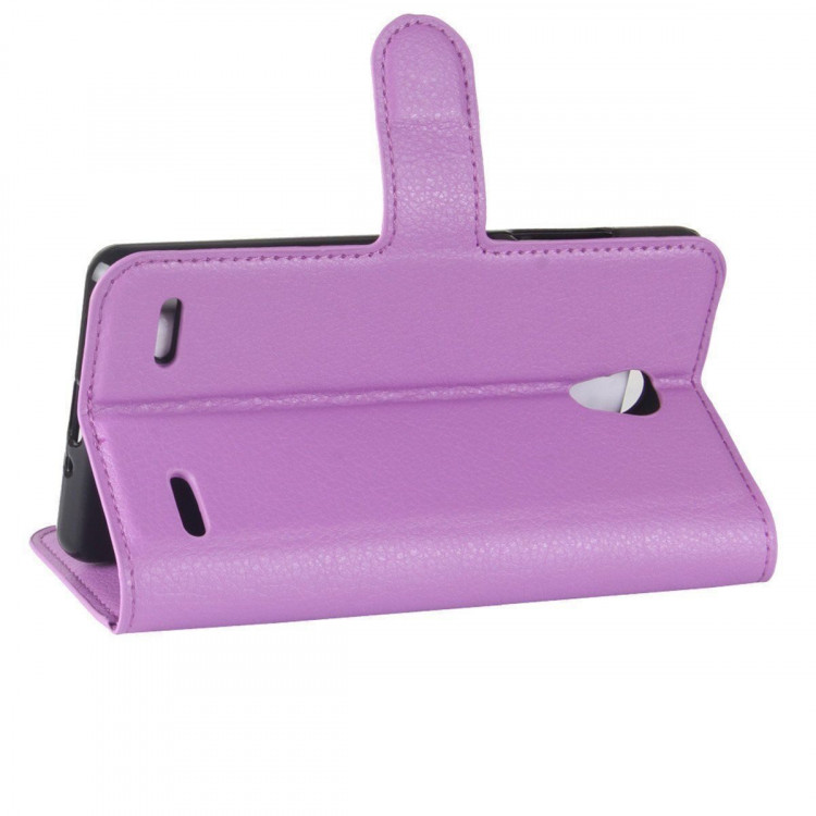 Чехол с визитницей для ZTE Blade A521 (фиолетовый)