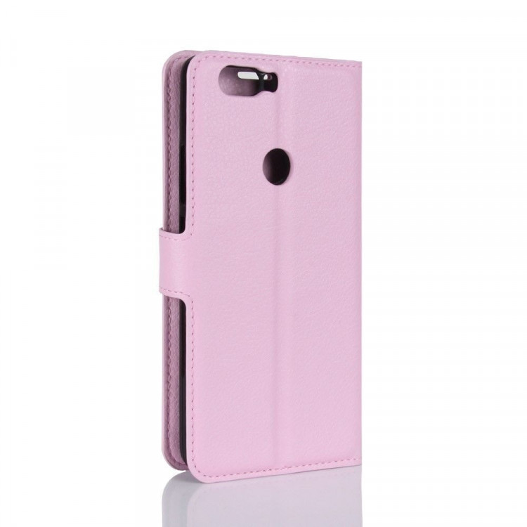 Чехол с визитницей для ZTE Nubia Z17 (розовый)