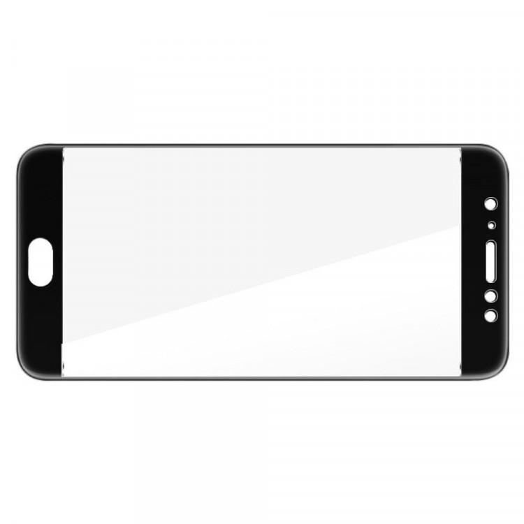 Защитное стекло 3D для Meizu Pro 6 Plus (черный)