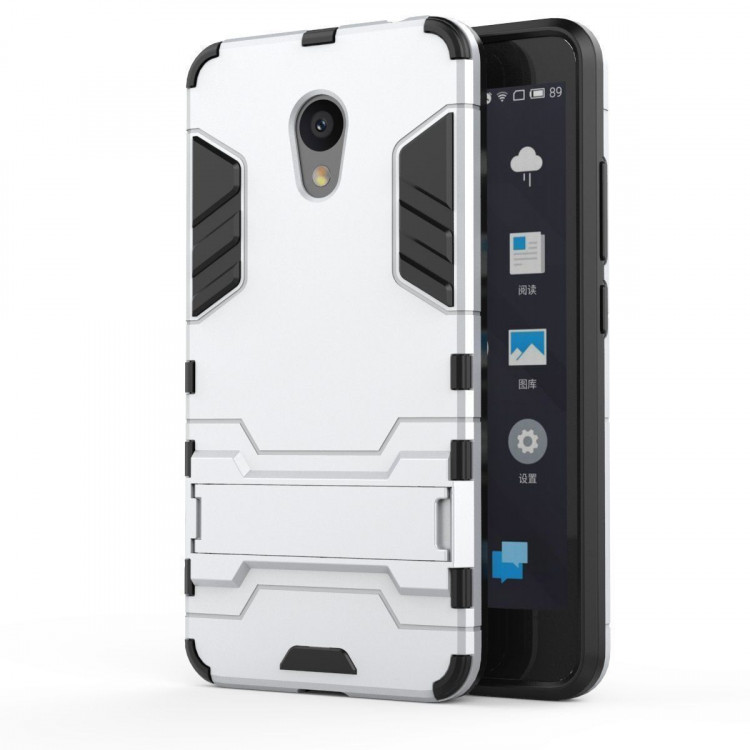 Чехол Duty Armor для Meizu A5 / M5C (серебряный)
