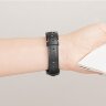 Кожаный ремешок для HUAWEI Band 8, HUAWEI Band 9 (черный)