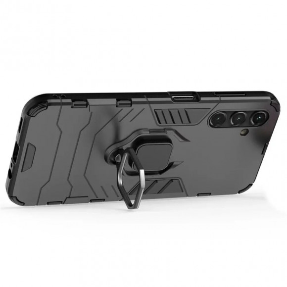 Чехол Armor Ring Holder для Samsung Galaxy A14 (черный)