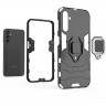 Чехол Armor Ring Holder для Samsung Galaxy A14 (черный)