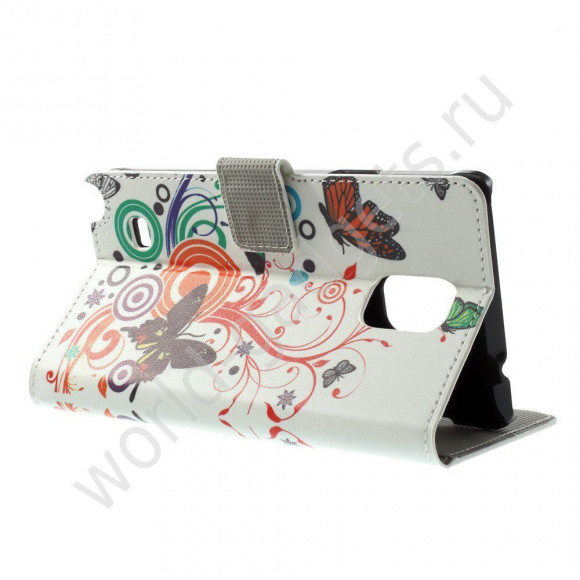 Чехол для Samsung Galaxy Note 4 (Бабочки)