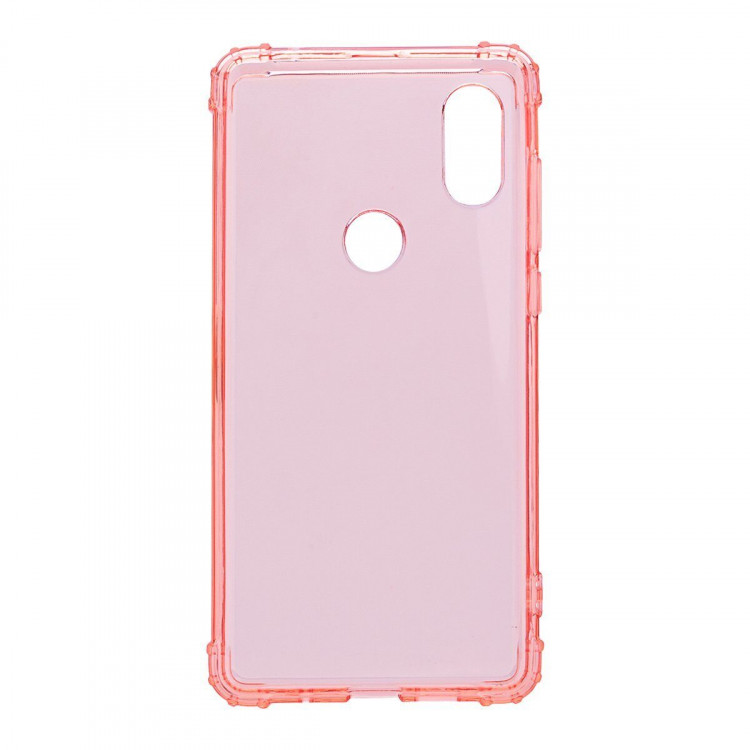 Силиконовый чехол с усиленными бортиками для Xiaomi Redmi S2 (розовый)