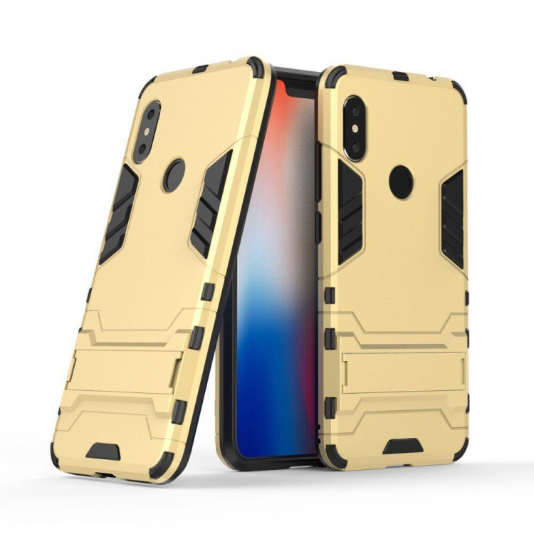Чехол Duty Armor для Xiaomi Redmi Note 6 Pro (золотой)