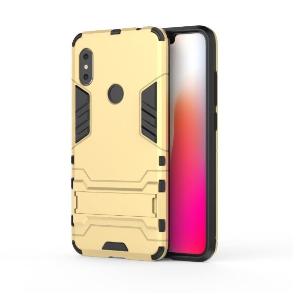 Чехол Duty Armor для Xiaomi Redmi Note 6 Pro (золотой)