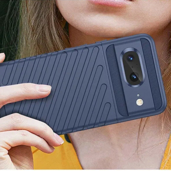 Чехол-накладка Thunder Series для Google Pixel 8 (темно-синий) Чехол-накладка Thunder Series для Google Pixel 8 (темно-синий)