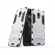 Чехол Duty Armor для Samsung Galaxy A6+ (Plus) (серебряный)