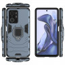 Чехол Armor Ring Holder для Xiaomi 11T / Xiaomi 11T Pro (темно-синий)