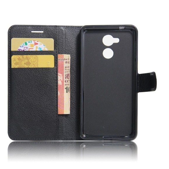 Чехол с визитницей для Huawei Enjoy 6s / Huawei Honor 6c (черный) Чехол с визитницей для Huawei Enjoy 6s / Huawei Honor 6c (черный)