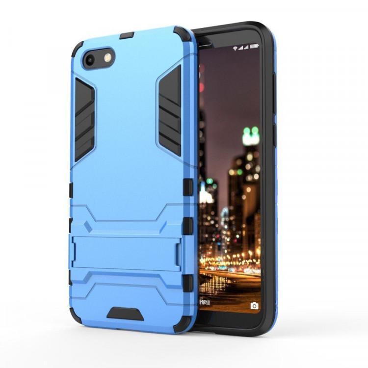 Чехол Duty Armor для Huawei Y5 Prime (2018) / Y5 lite (2018) / Huawei Honor 7A (DUA-L22) Российская версия (голубой)