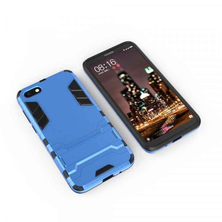 Чехол Duty Armor для Huawei Y5 Prime (2018) / Y5 lite (2018) / Huawei Honor 7A (DUA-L22) Российская версия (голубой)