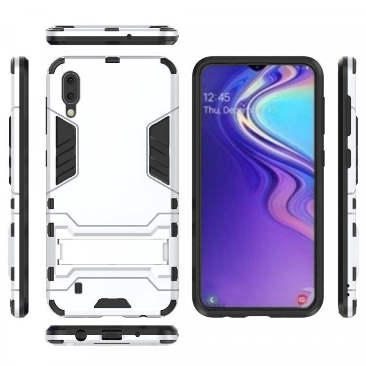 Чехол Duty Armor для Samsung Galaxy M10 (серебряный)