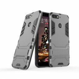 Чехол Duty Armor для Huawei Y6 Prime (2018) / Honor 7A / Honor 7C (AUM-L41) / Honor 7A Pro (AUM-L29) (серый)
