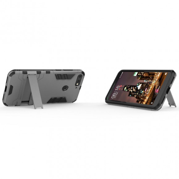 Чехол Duty Armor для Huawei Y6 Prime (2018) / Honor 7A / Honor 7C (AUM-L41) / Honor 7A Pro (AUM-L29) (серый) Чехол Duty Armor для Huawei Y6 Prime (2018) / Honor 7A / Honor 7C (AUM-L41) / Honor 7A Pro (AUM-L29) (серый)