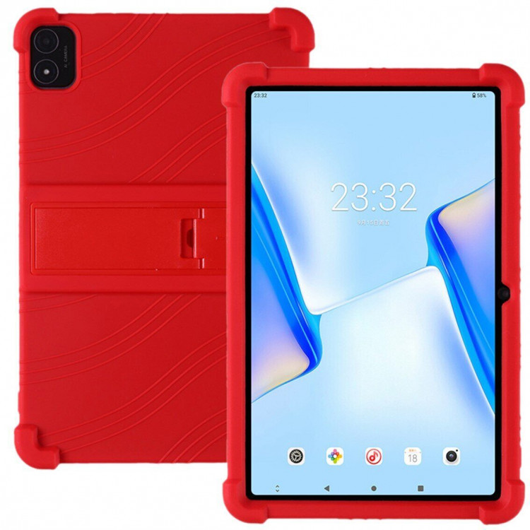 Силиконовый чехол для Teclast P40S, M40 Plus 2023, P40HD 2023 (красный)