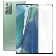 Защитное стекло 3D для Samsung Galaxy Note 20 (черная окантовка)