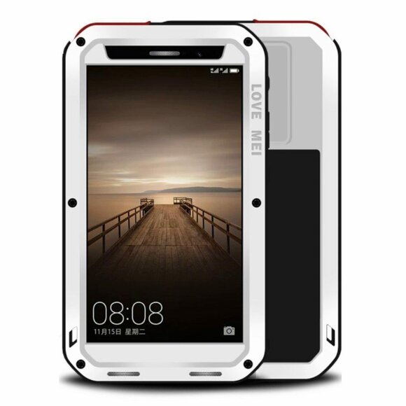 Гибридный чехол LOVE MEI для Huawei Mate 9 (белый)