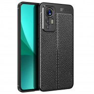 Чехол-накладка Litchi Grain для Xiaomi 12 Lite (черный)