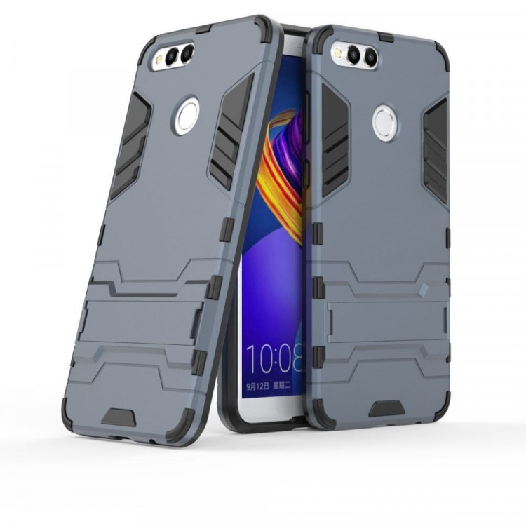 Чехол Duty Armor для Huawei Honor 7X (темно-синий)