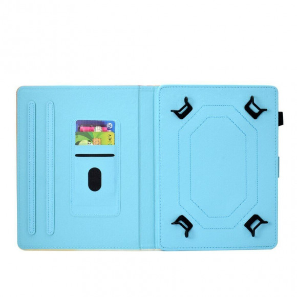 Универсальный чехол Coloured Drawing для планшета 10 дюймов (Cat)