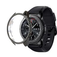 Декоративный бампер для Samsung Galaxy Watch 46мм (черный) Декоративный бампер для Samsung Galaxy Watch 46мм (черный)