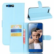 Чехол с визитницей для Huawei Honor 9 (голубой) Чехол с визитницей для Huawei Honor 9 (голубой)