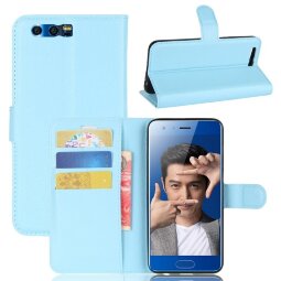 Чехол с визитницей для Huawei Honor 9 (голубой)