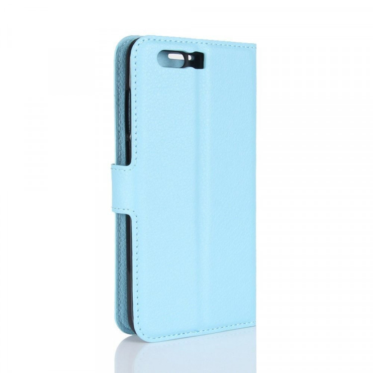 Чехол с визитницей для Huawei Honor 9 (голубой)